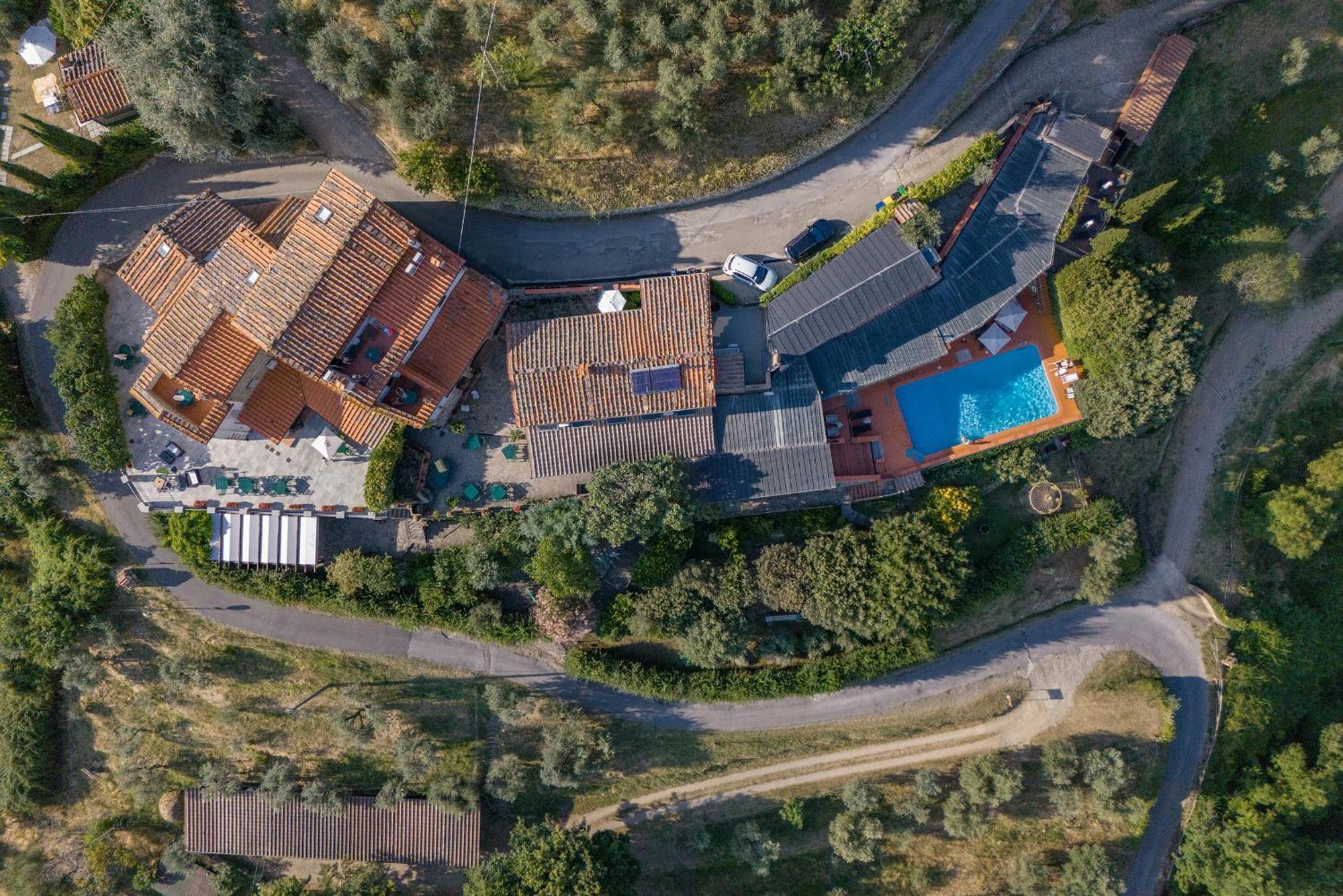 Agriturismo Borgo Mocale Castelfranco di Sopra Eksteriør billede